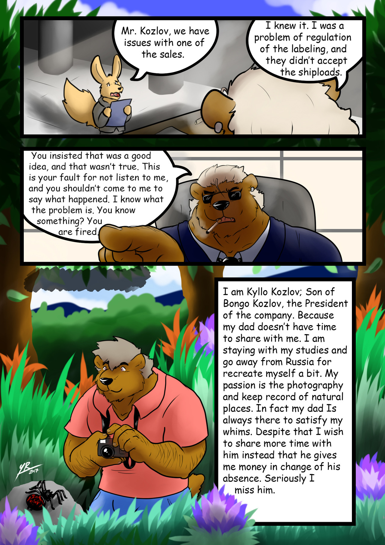 Kyllo & Bongo  unofficial translation page 3 full