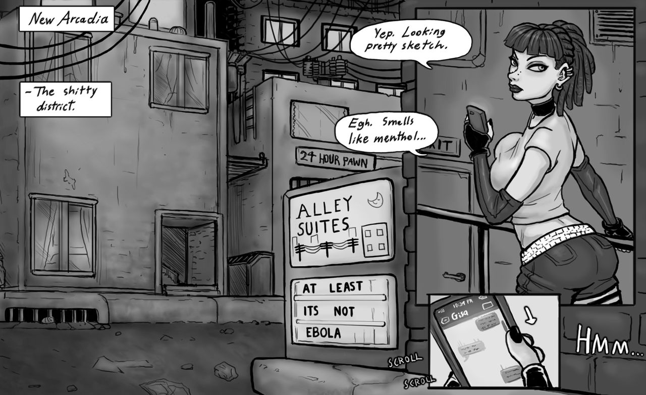 Gisa Eiffel - The Alt Girl ch1-ch2 p6 page 1 full