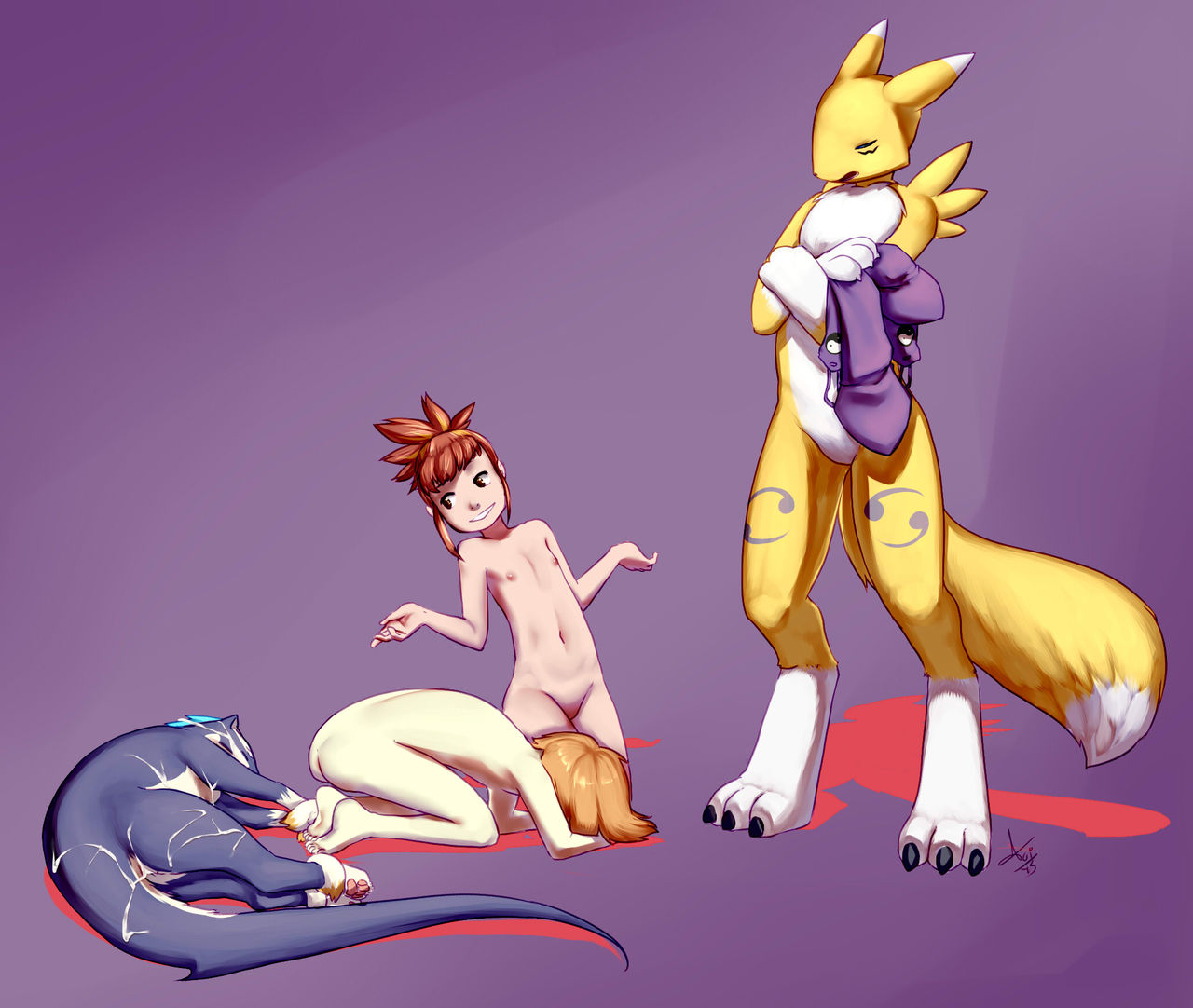 Rikamon and Ritapede page 11 full