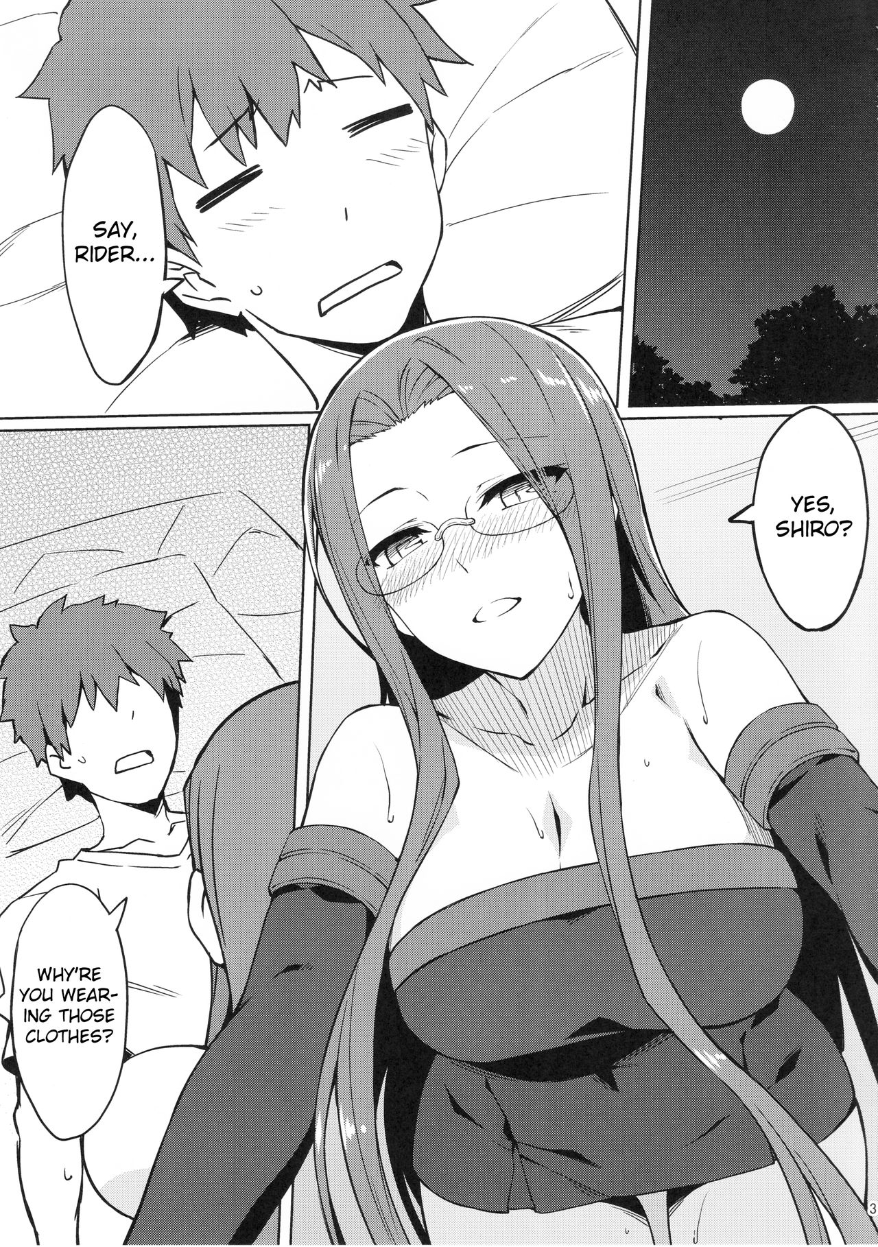 Rider-san to Oshiire. page 3 full