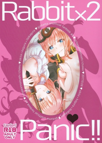 (SPARK12) [Ochawannomushi (Chawa)] Rabbit x 2 Panic!! (Gintama) cover