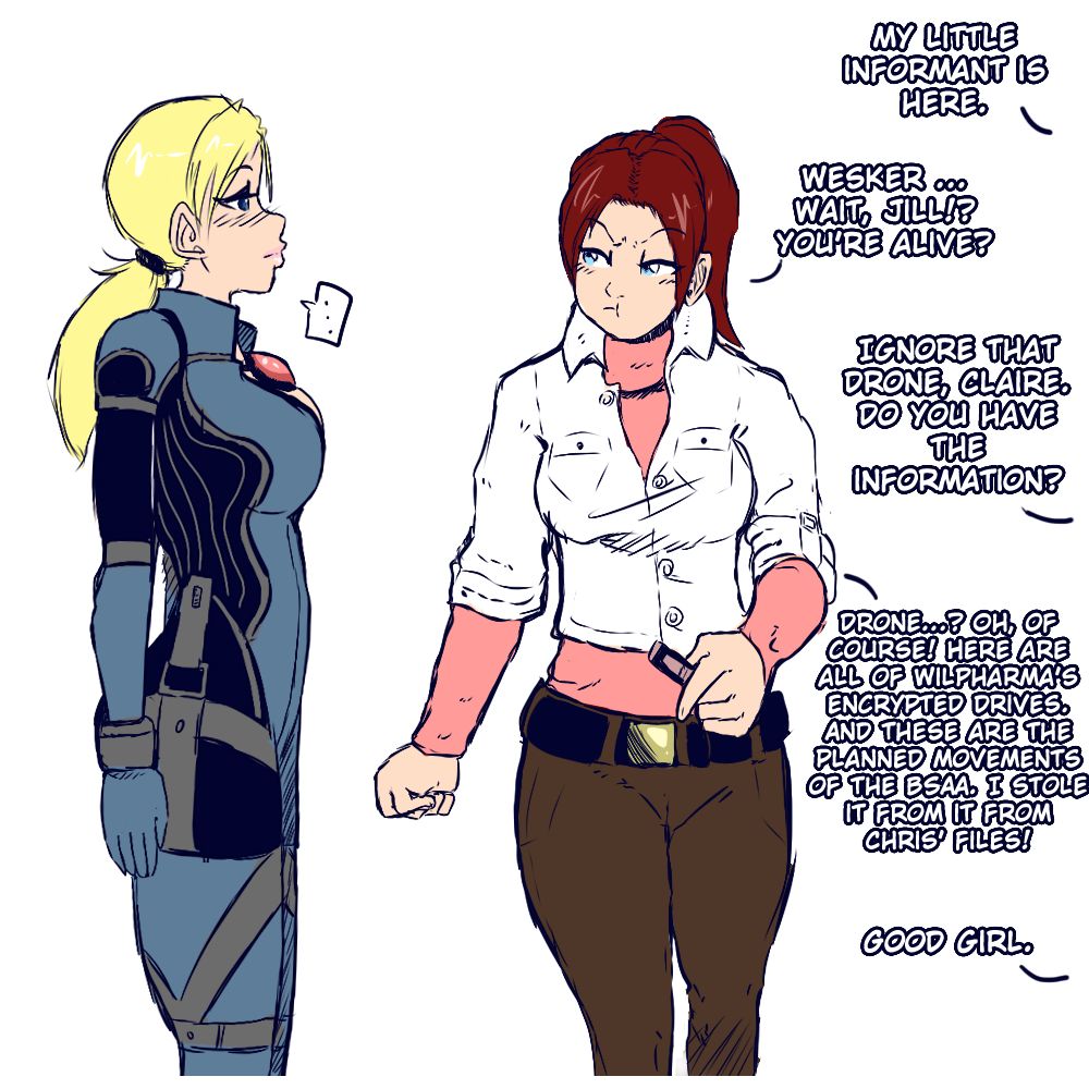 Claire & Wesker page 10 full