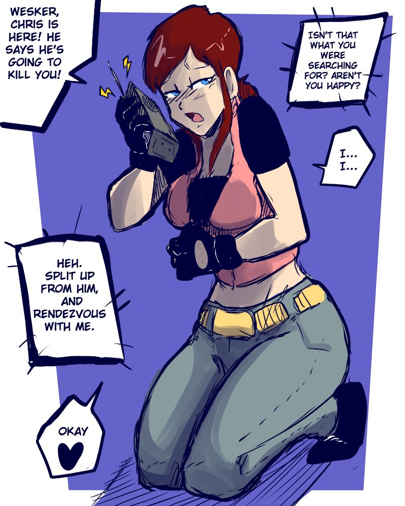 Claire & Wesker page 7 full