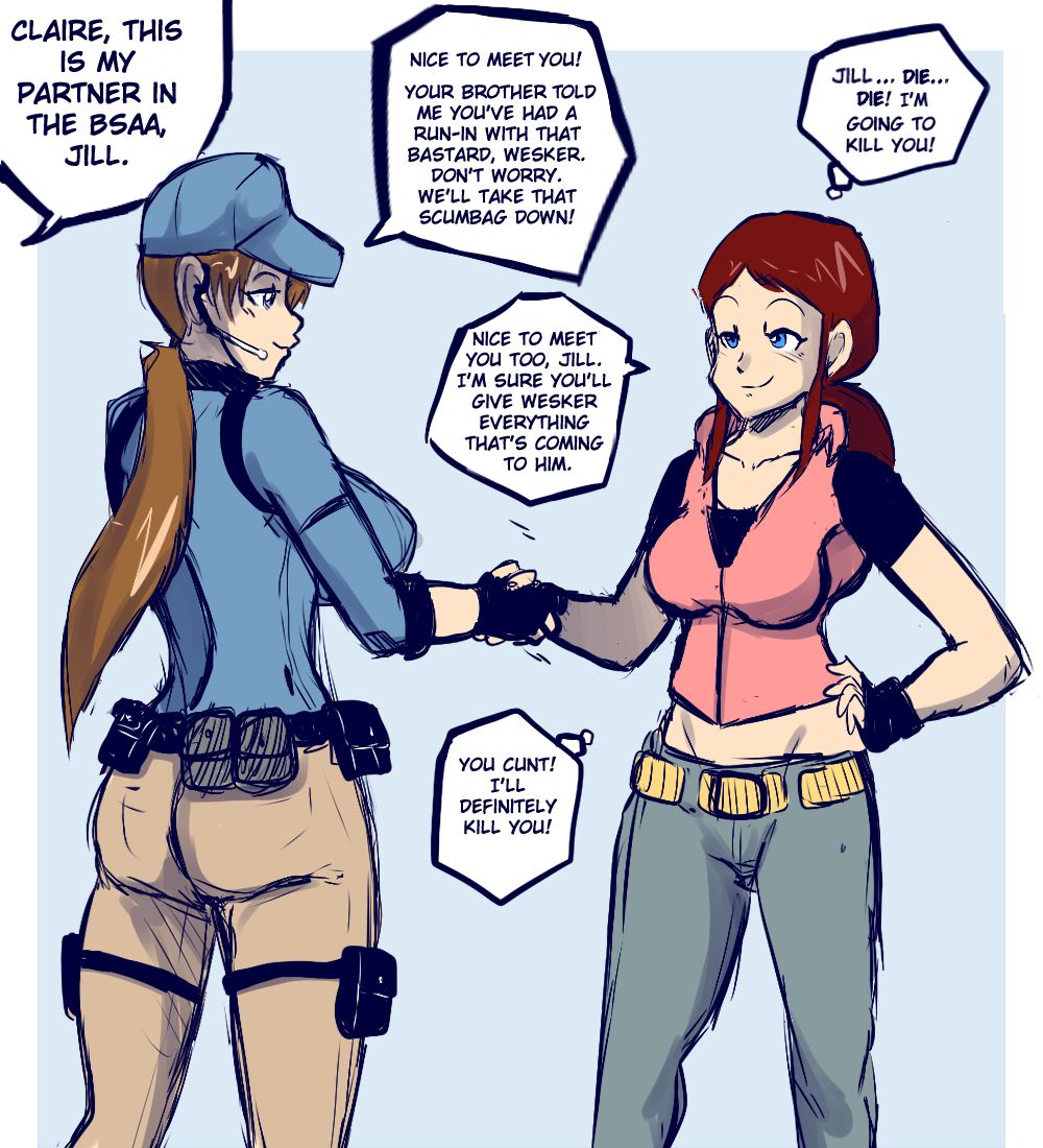 Claire & Wesker page 9 full