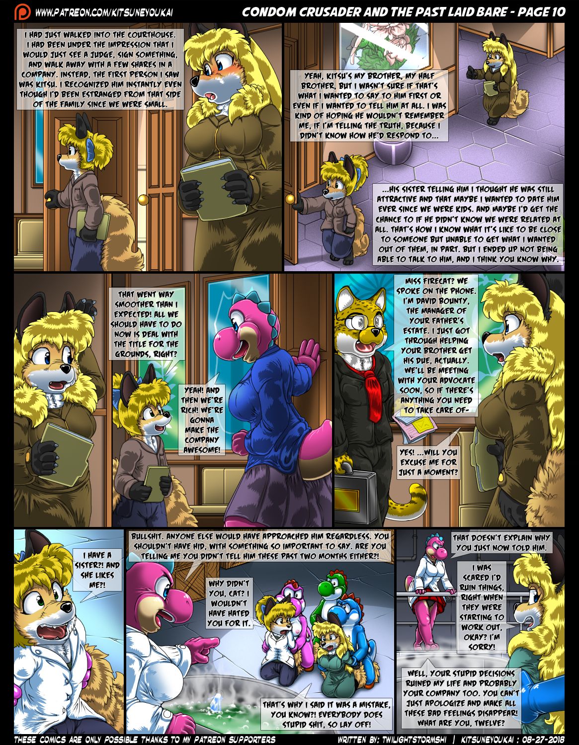 Condom Crusader and the Past Laid Bare page 11 full