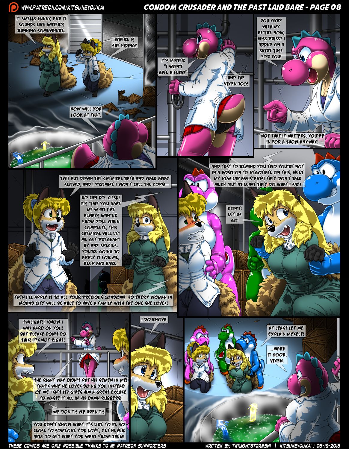 Condom Crusader and the Past Laid Bare page 9 full