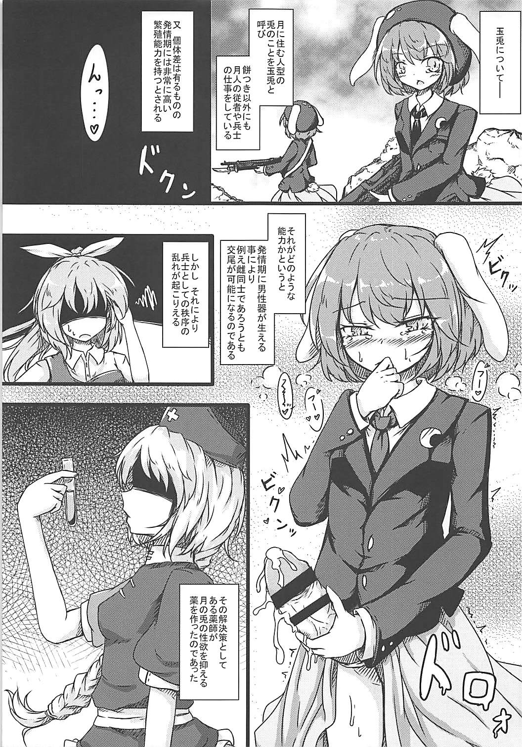 Ijou Seiyoku Usagi -Asagiiro no Ringogari- page 4 full