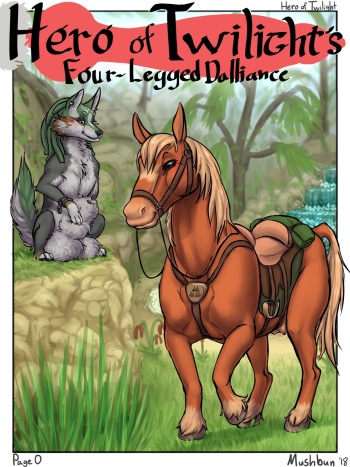 [Mushbun] Hero of Twilight's Four-Legged Dalliance (The Legend of Zelda) cover