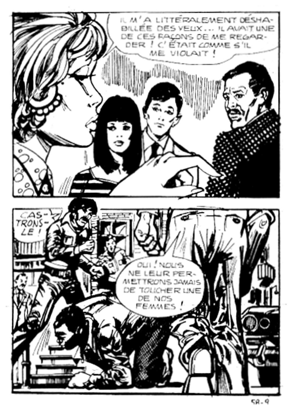 Elvifrance - Hors-serie rouge - A12 - Le vampire noir page 10 full