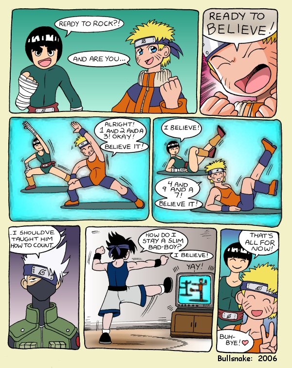 Bullsnake's Naruto Comic page 1 full