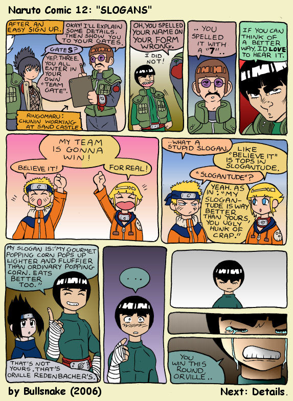 Bullsnake's Naruto Comic page 12 full
