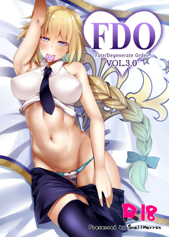 [Small Marron (Asakura Kukuri)] FDO Fate/Dosukebe Order VOL.3.0 | FDO Fate/Degenerate Order VOL.3.0 (Fate/Grand Order) [English] [EHCOVE] [Digital] cover