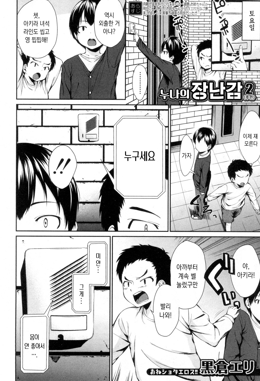Onee-chan no Omocha 2 <Kouhen> | 누나의 장난감 2 <후편> page 2 full