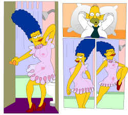 Comic xxx de "Los Simpsons" - Escenas eliminadas
