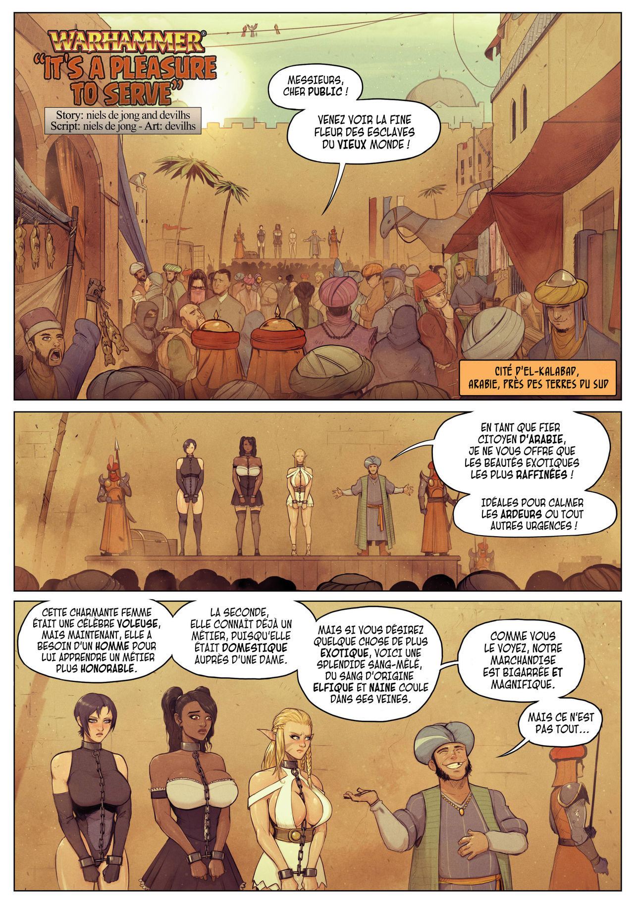 Warhammer - It's a Pleasure to Serve page 1 full