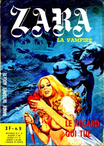 French Vampire Porn - Zara la Vampire #9 - Le regard qui tue - Comic Porn XXX