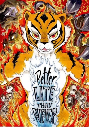 [DaiGaijin] Better Late than Never (Kung Fu Panda) [Spanish] cover