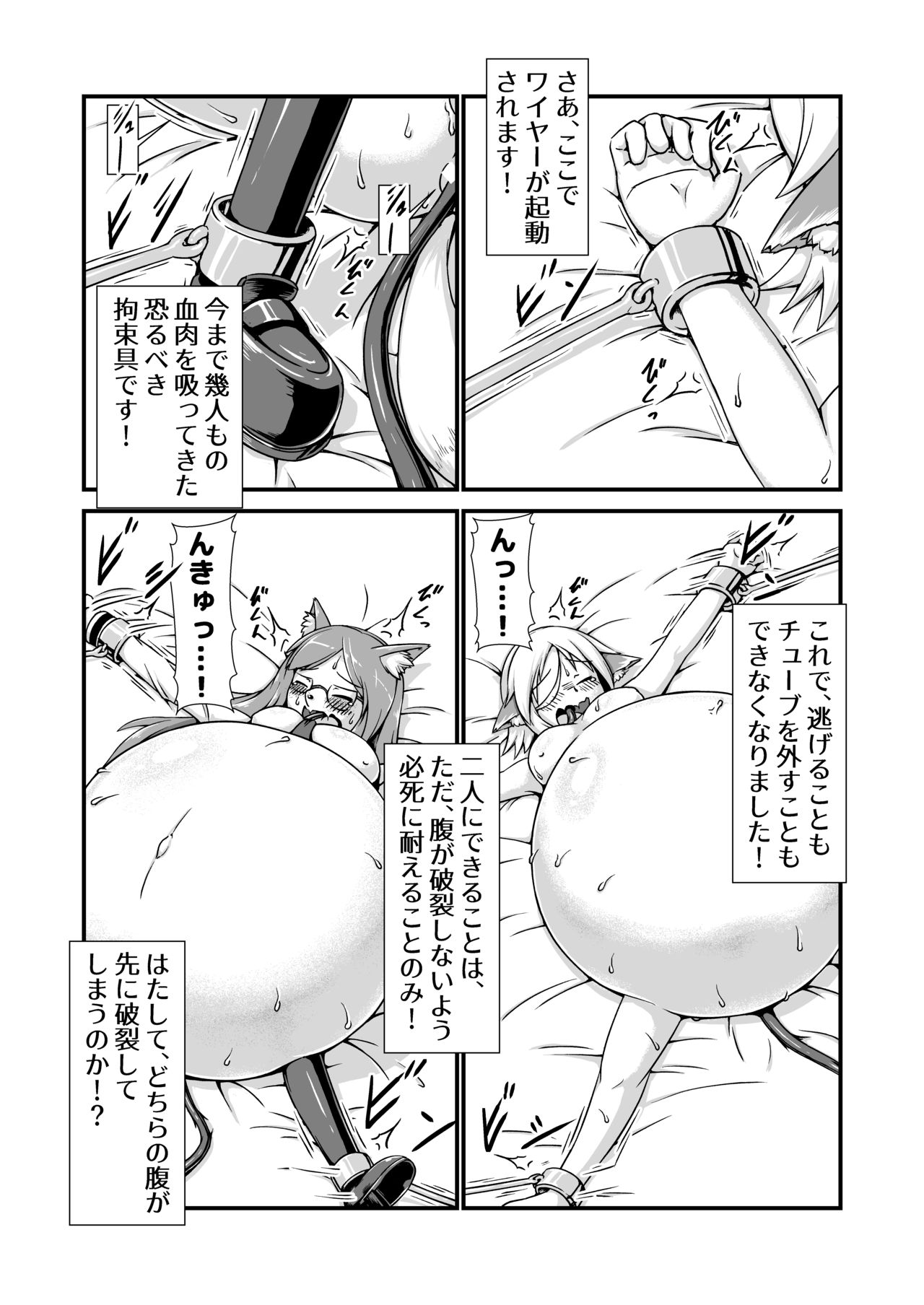 Mesukemo Iinchou vs Kemomimi Homunculus Boufuku Haretsu Death Match page 12 full