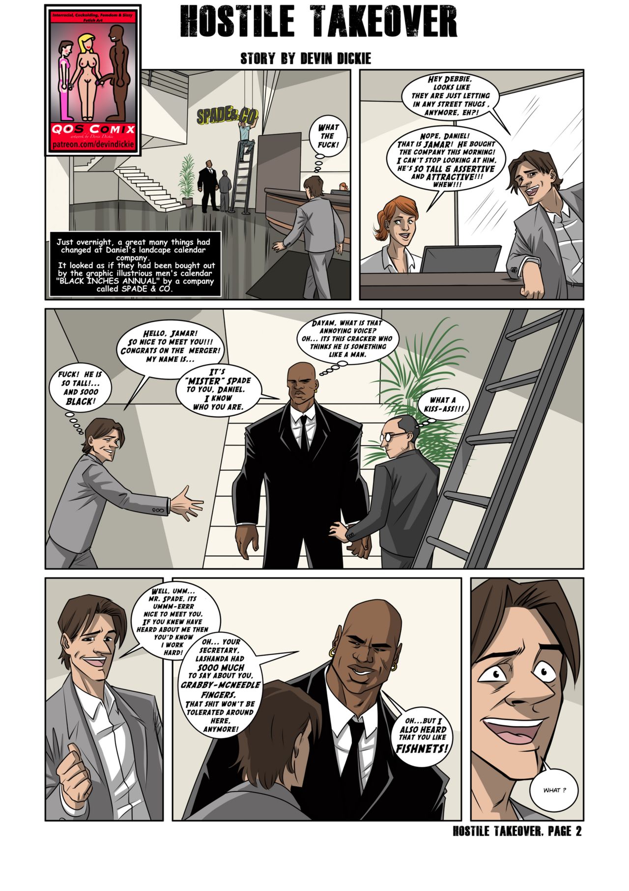 Hostile Takeover by Devin Dickle page 4 full
