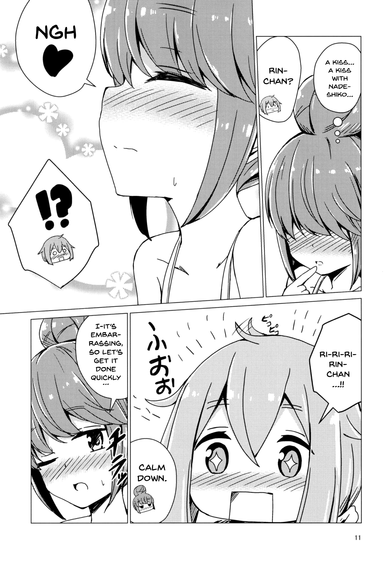 Sex Shinai to Derenai Tent ni Tojikomerareta NadeRin | Nade And Rin Were Trapped Inside Their Tent Unless They Had Sex page 10 full