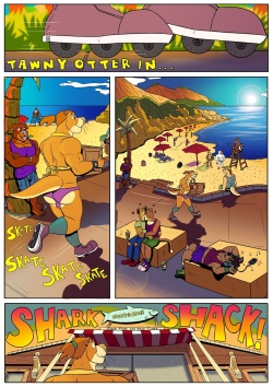 Tawny Otters SHARK SHACK