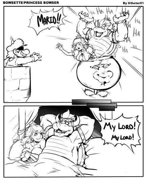 Princess Bowsette page 1 full