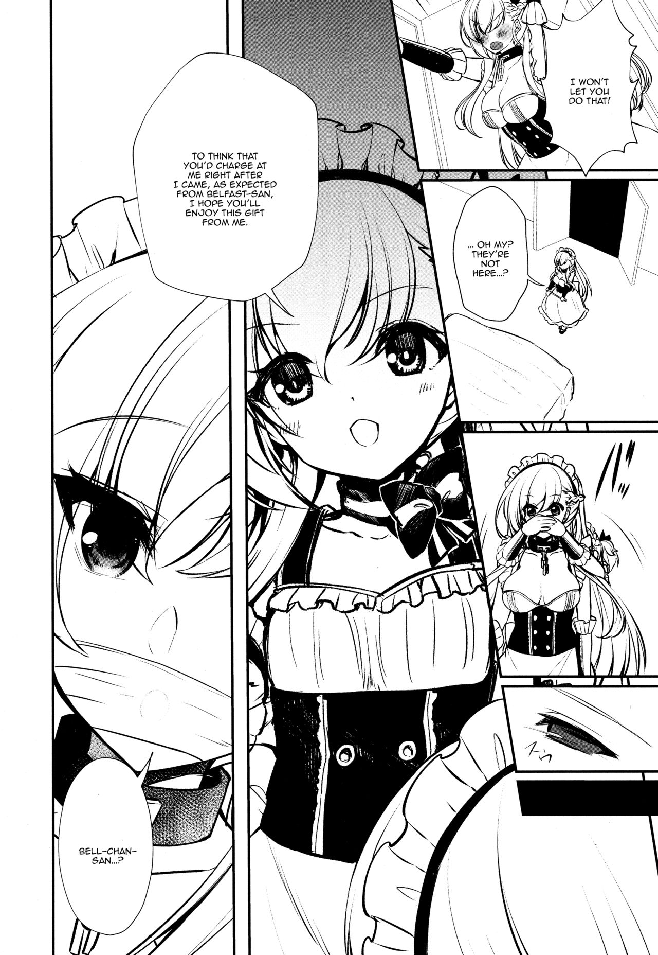 Belfast desu, Goshujin-sama. | My name's Belfast, Master. page 11 full