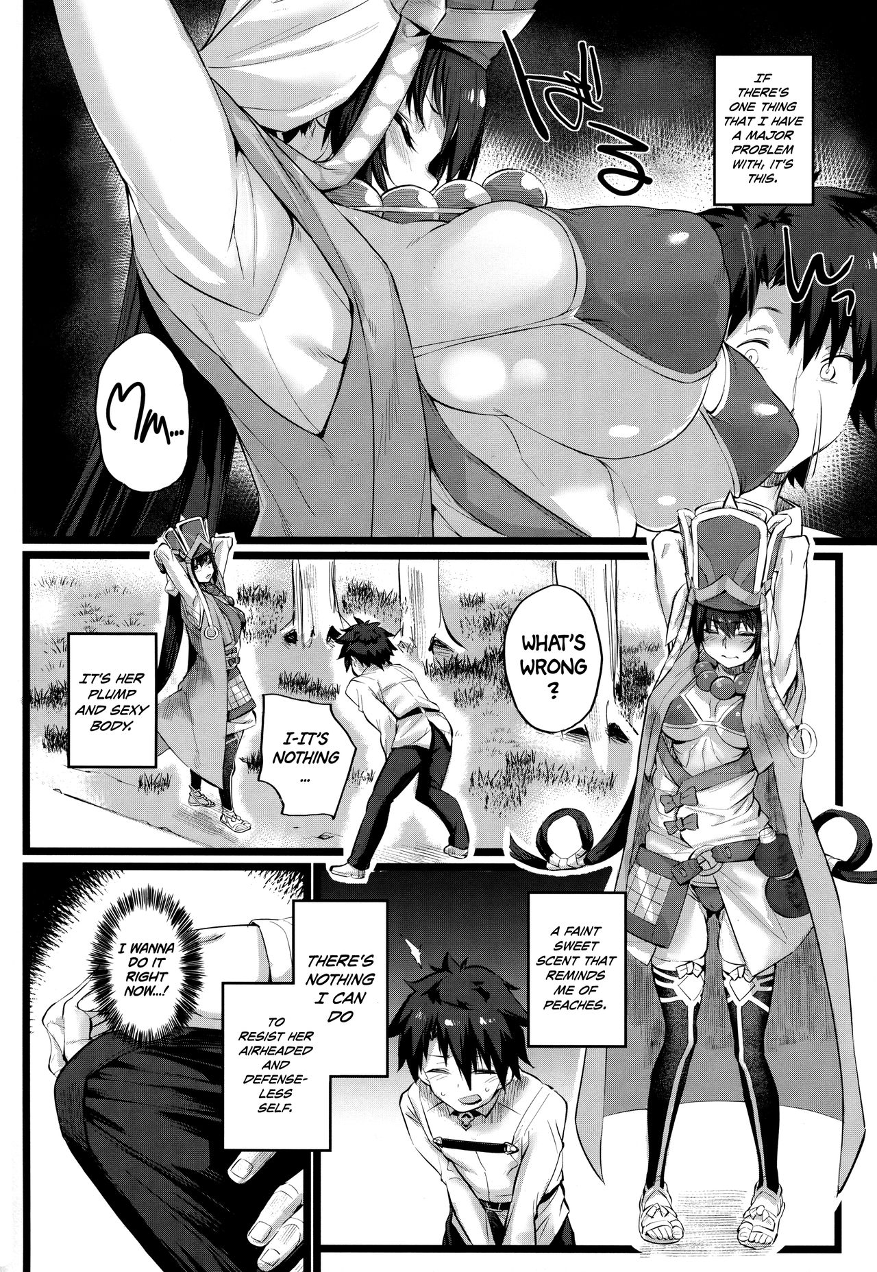 Nanmokanmo Mujikaku de Muboubi na Sanzou-chan ga Warui.   =White Symphony= page 3 full