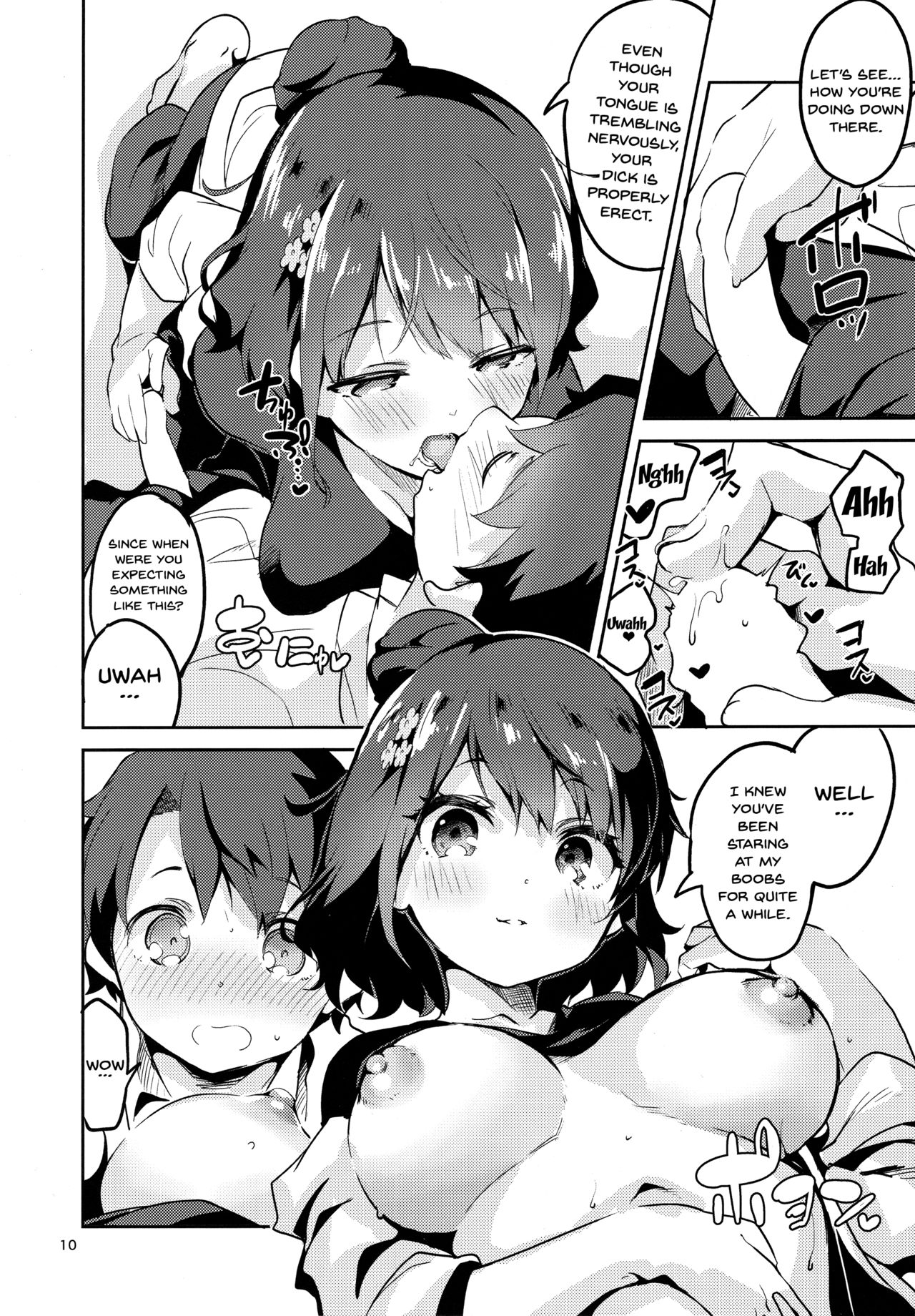Sensei wa Shuzai no Tame Kyuusai desu | Sensei Needs To Collect Data For Her Story page 9 full