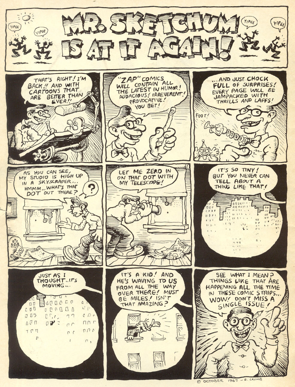 Zap Comix page 3 full