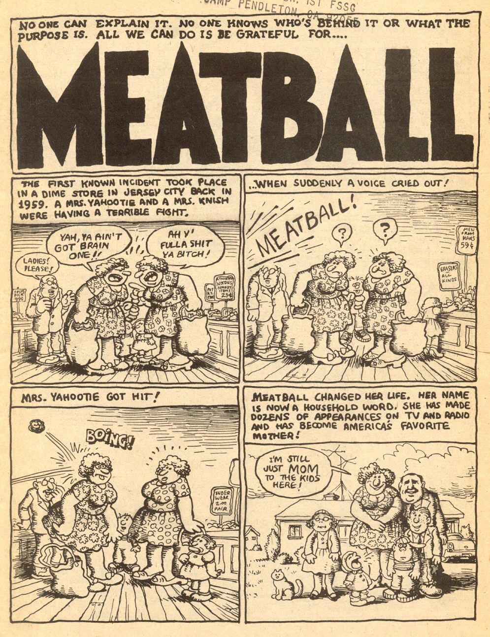 Zap Comix page 4 full