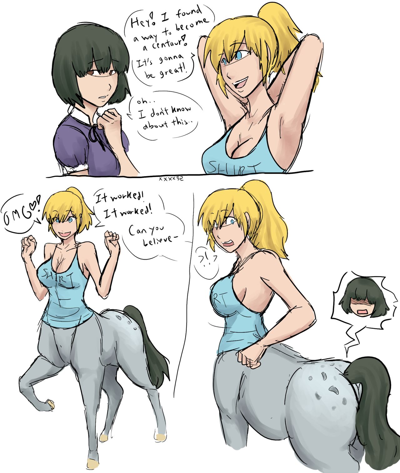 Centaur Transformation page 1 full