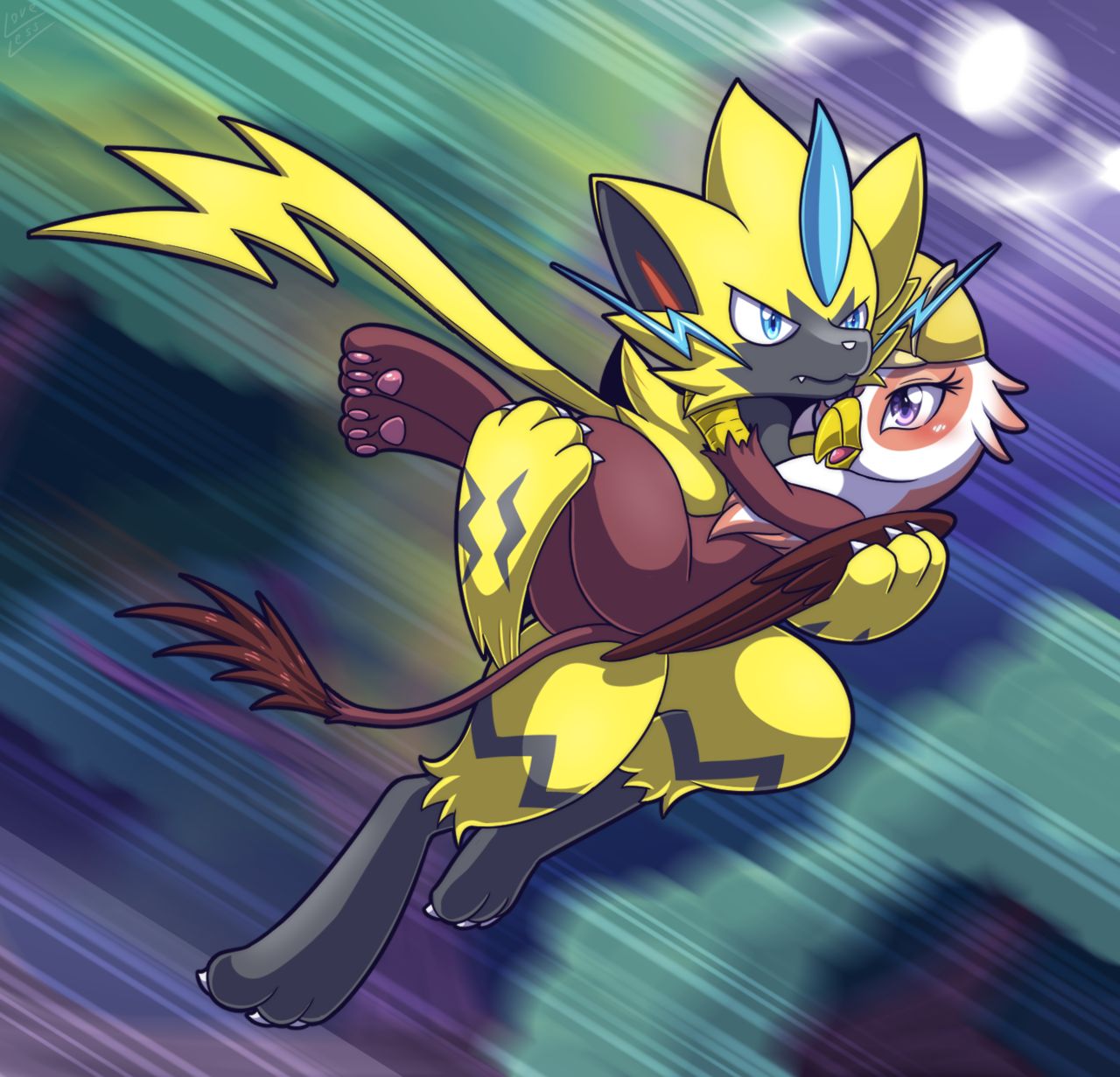 Flying And Electic page 1 full