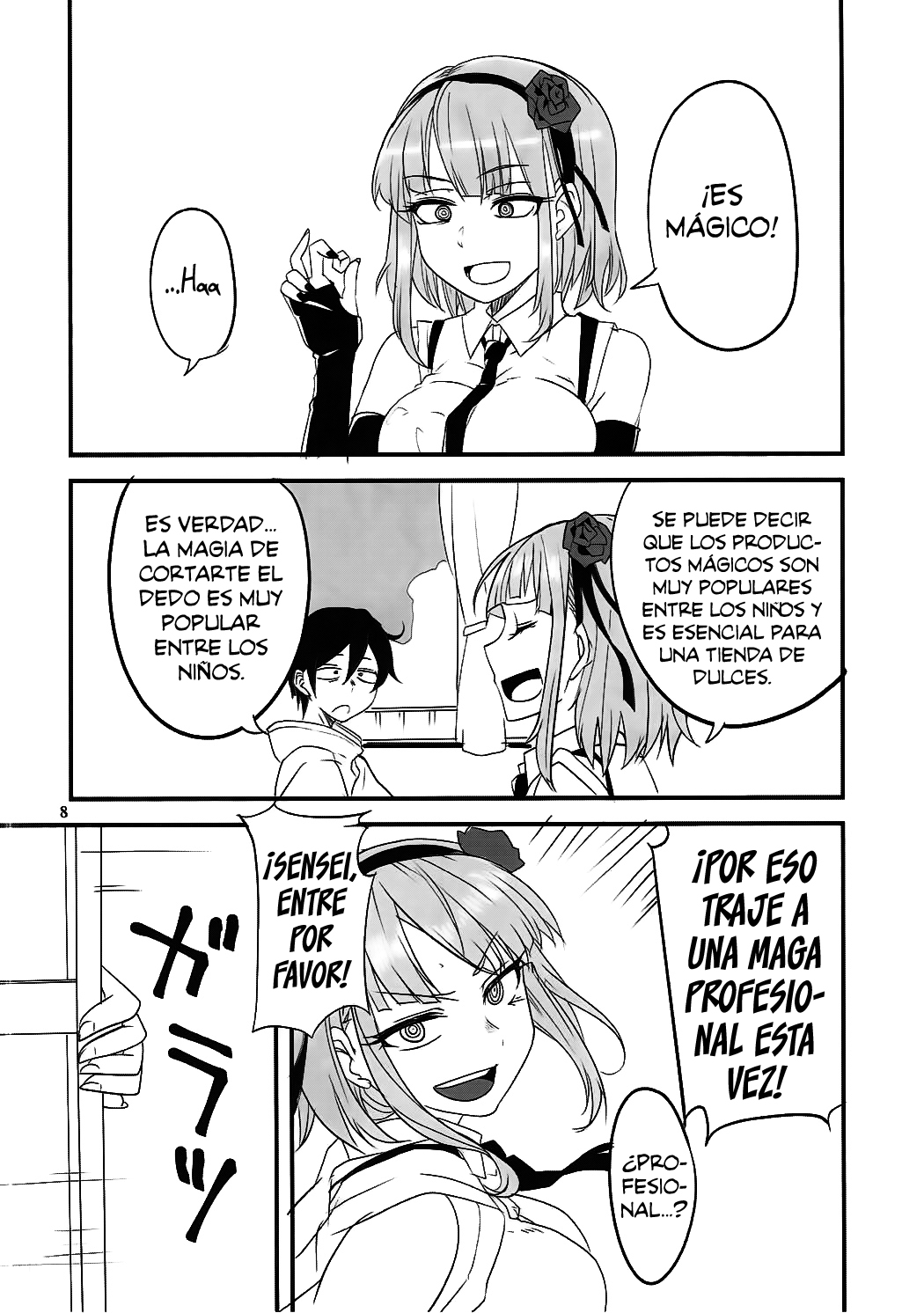 Dagashi Chichi VS Tekoki Senpai page 5 full
