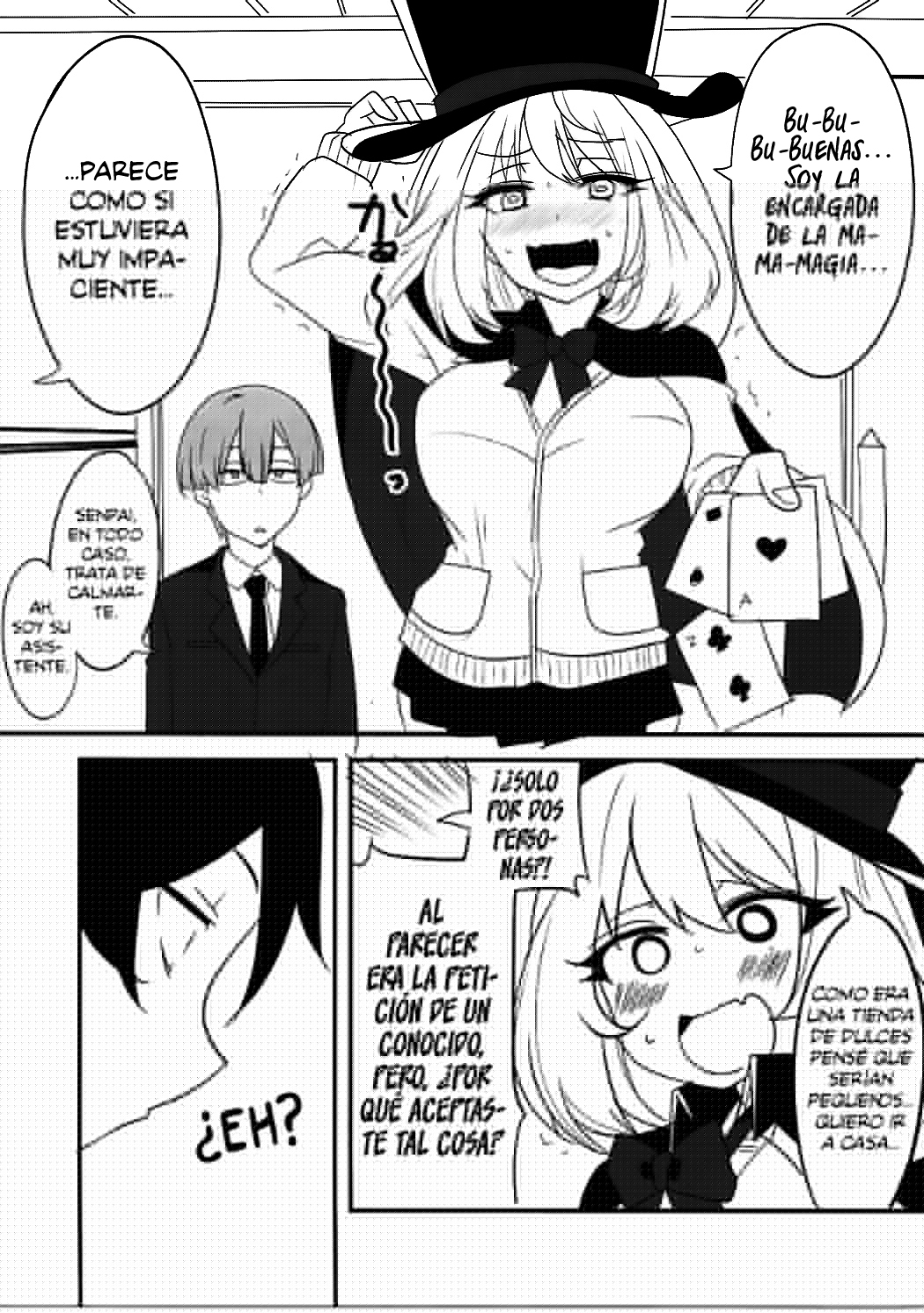 Dagashi Chichi VS Tekoki Senpai page 6 full