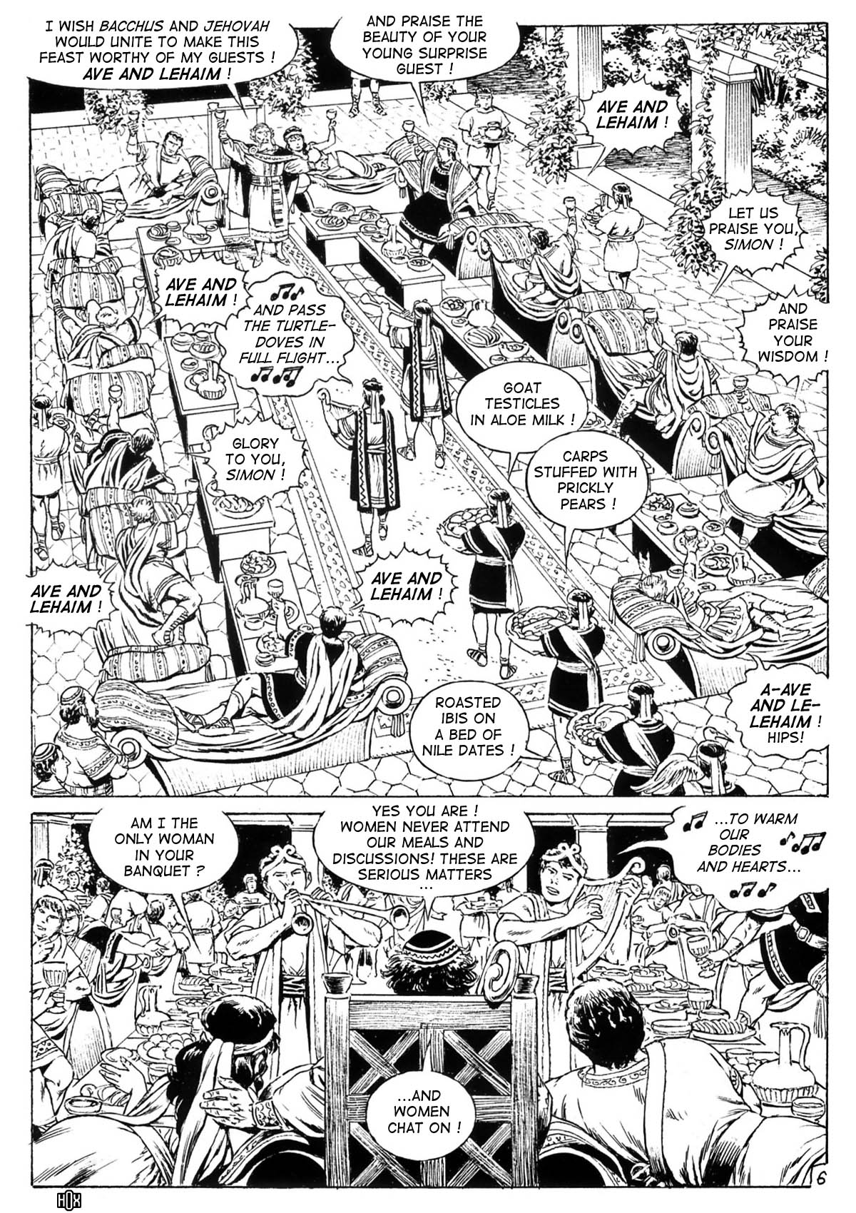 Messalina Act II: The Sex and the Sword page 8 full