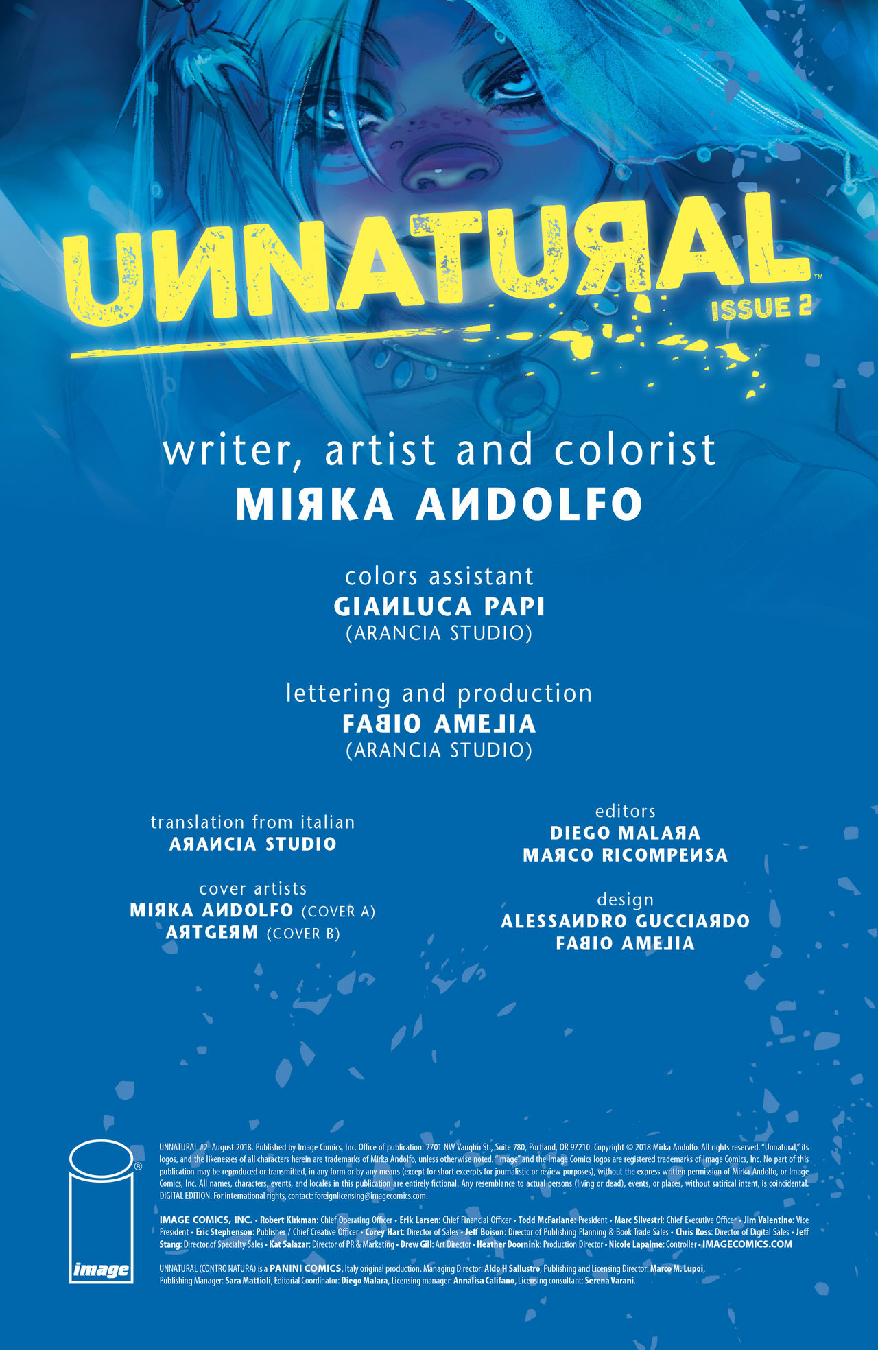 Unnatural - Issue 2 page 2 full