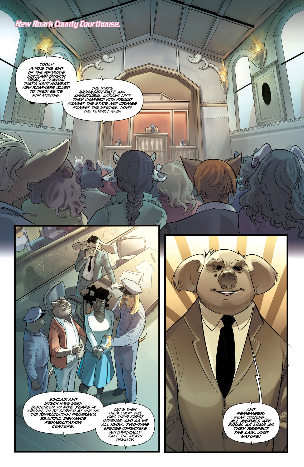 Unnatural - Issue 2 page 3 full