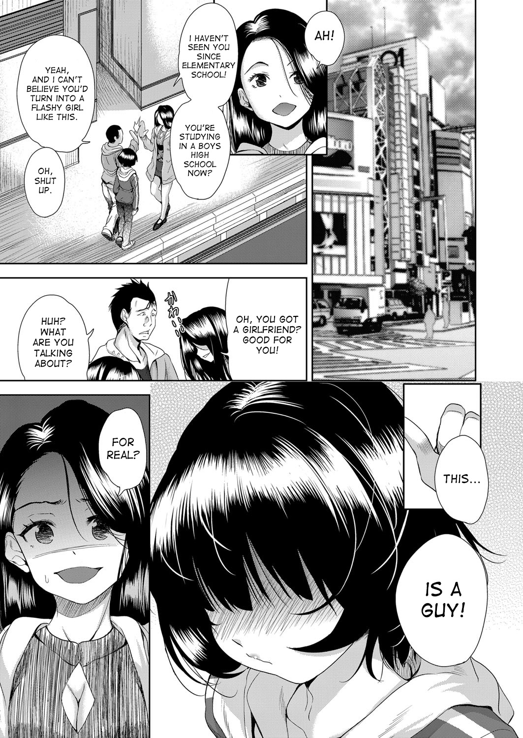 Onnanoko ni Naru Appli | An App That Turns You into a Girl ch.1-4 page 1 full