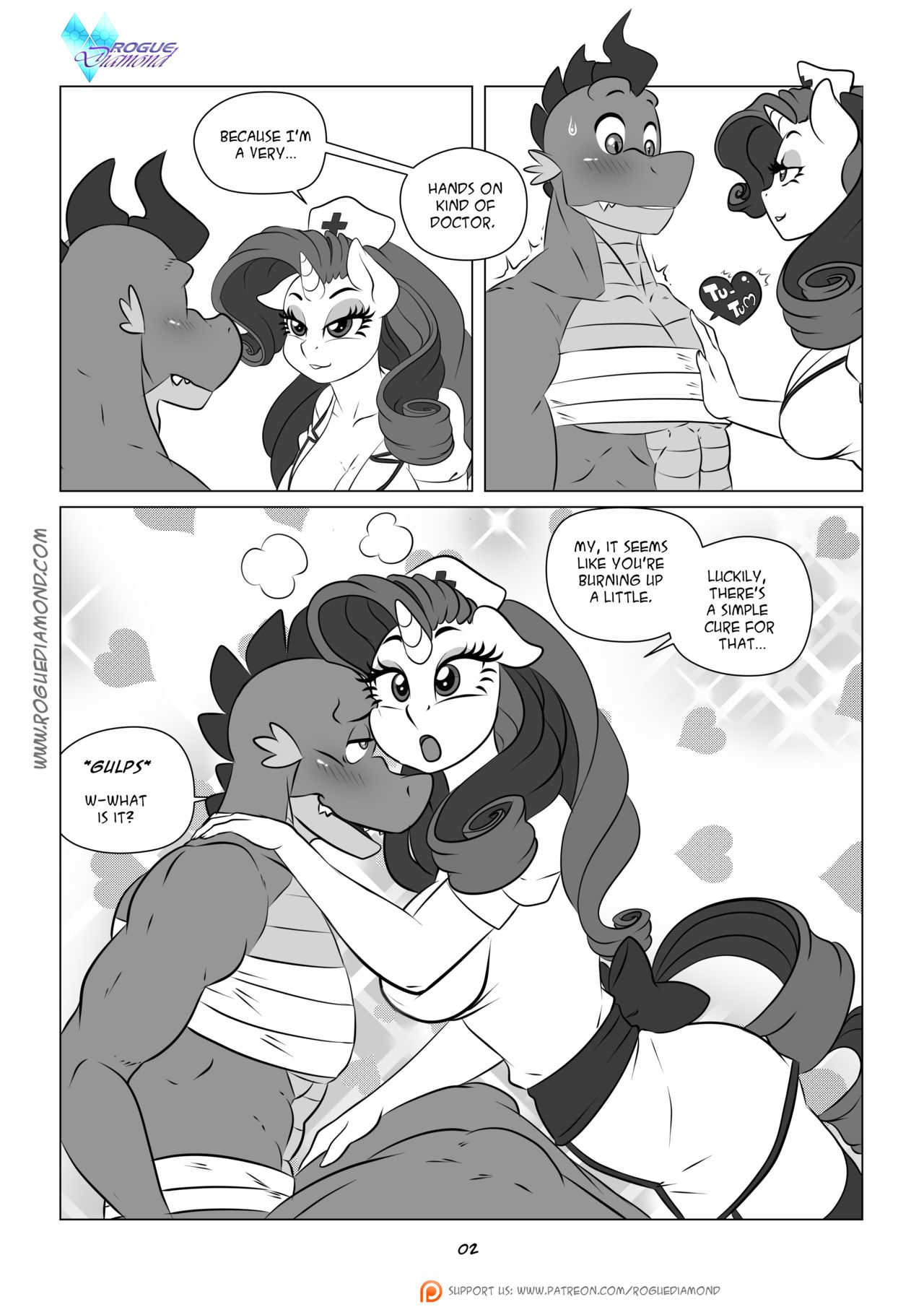 Lustful Diamond. Rare Nurse page 4 full