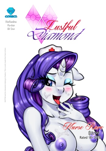 [Pia-Sama] Lustful Diamond. Rare Nurse (My Little Pony: Friendship is Magic) cover