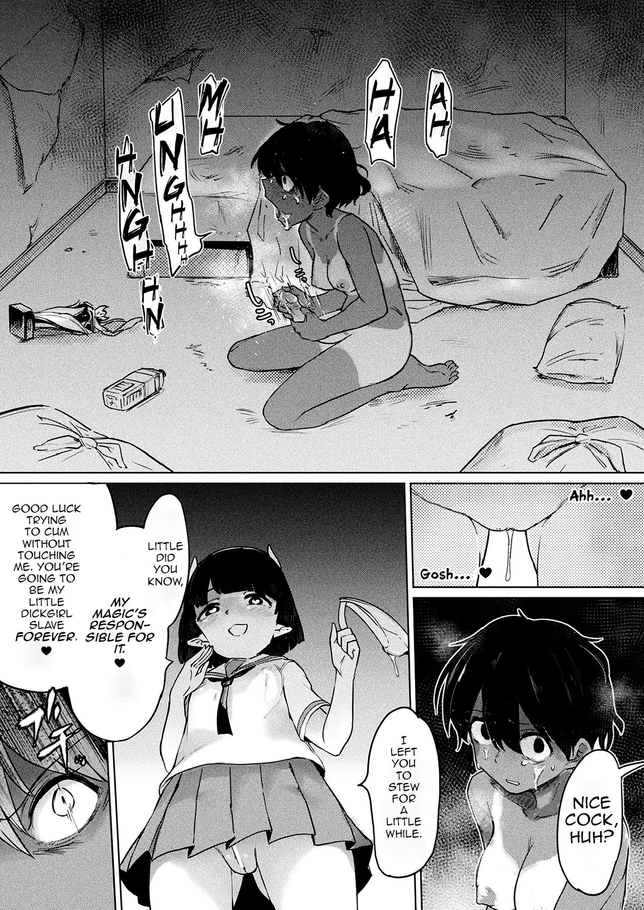 Succubus-chan to Futanari Mahou page 4 full