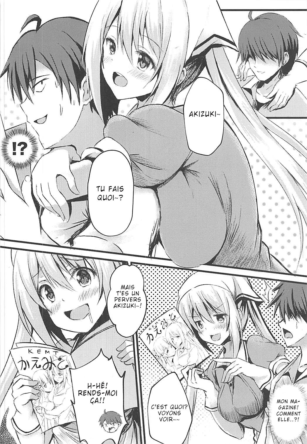 Betsu ni Kimi to Blend Shitai Wake ja Nai kara ne... page 3 full