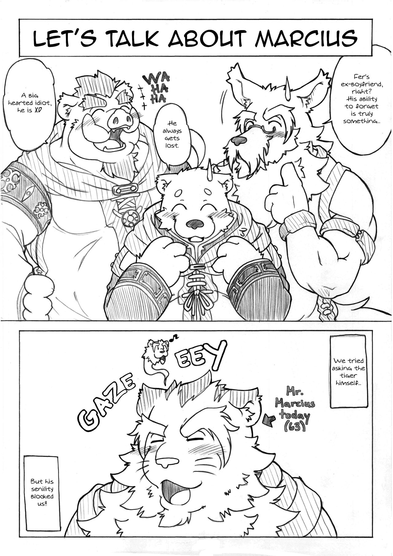 Hoshiyomi no Inu Tsukihami no Kuma Gaiden | The dog & the bear: The poet of the stars & the partaker of the moon Side Stories page 11 full