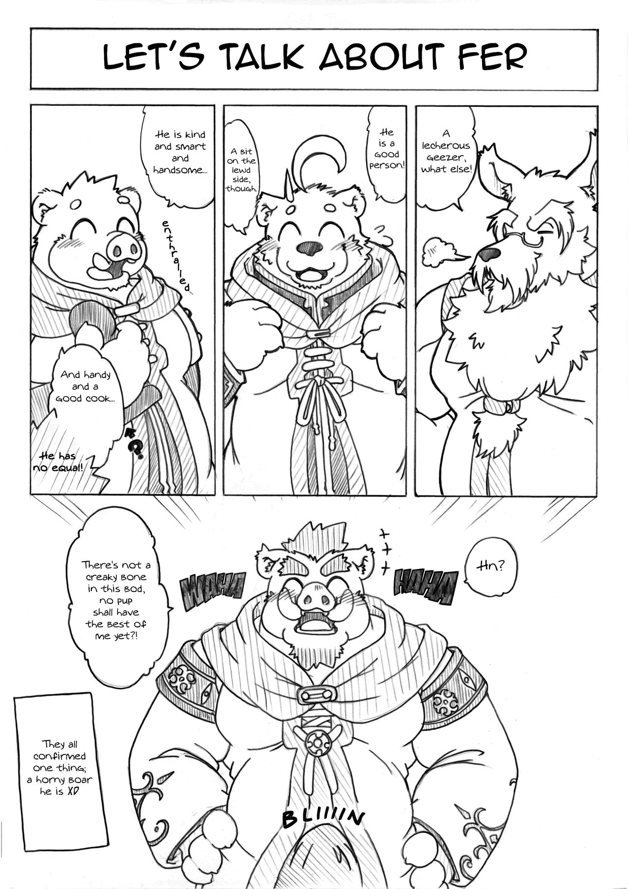 Hoshiyomi no Inu Tsukihami no Kuma Gaiden | The dog & the bear: The poet of the stars & the partaker of the moon Side Stories page 6 full
