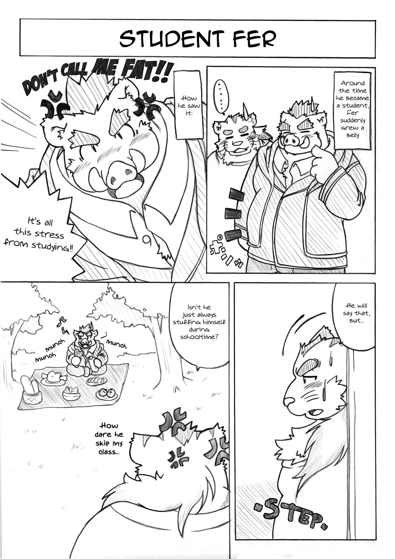 Hoshiyomi no Inu Tsukihami no Kuma Gaiden | The dog & the bear: The poet of the stars & the partaker of the moon Side Stories page 8 full