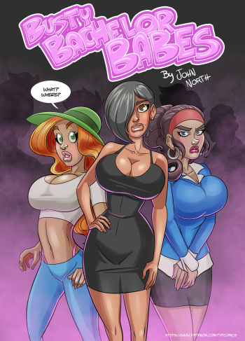 JOHN NORTH - Busty Bachelor Babes (ONGOING NAUGHTINESS) cover