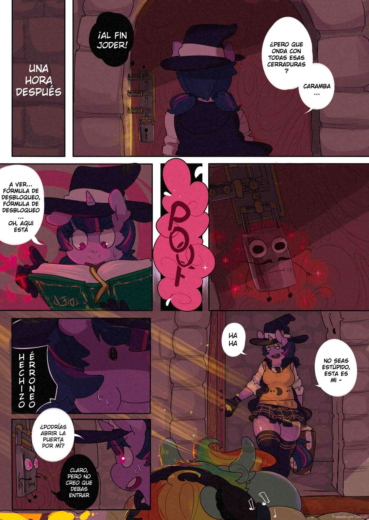 Pony Academy, Chapter 1: First Class Day page 6 full