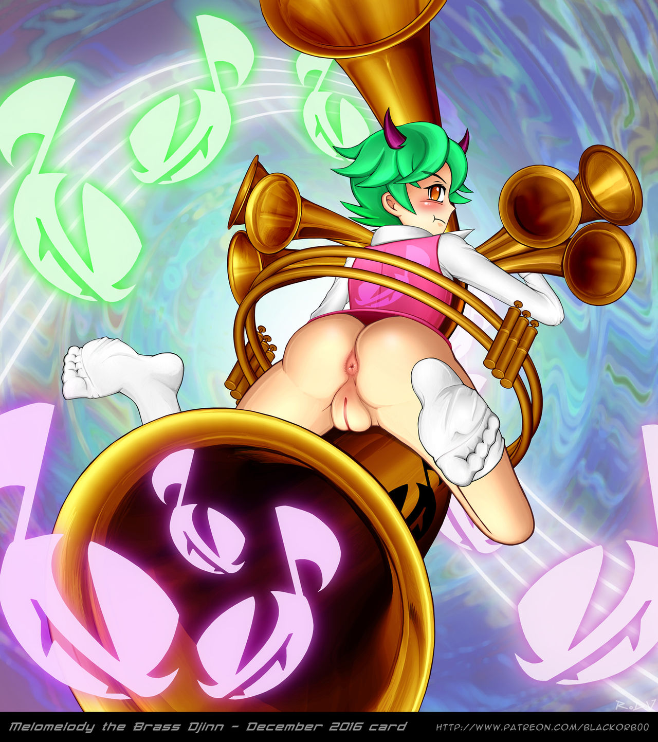 Melomelody the Brass Djinn - Yubel page 3 full