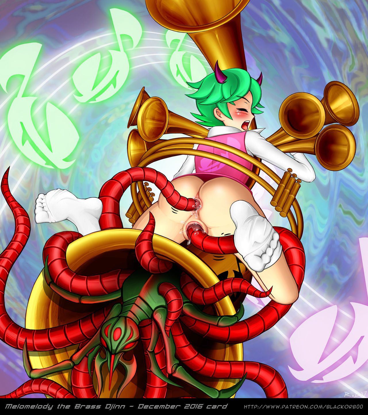 Melomelody the Brass Djinn - Yubel page 7 full